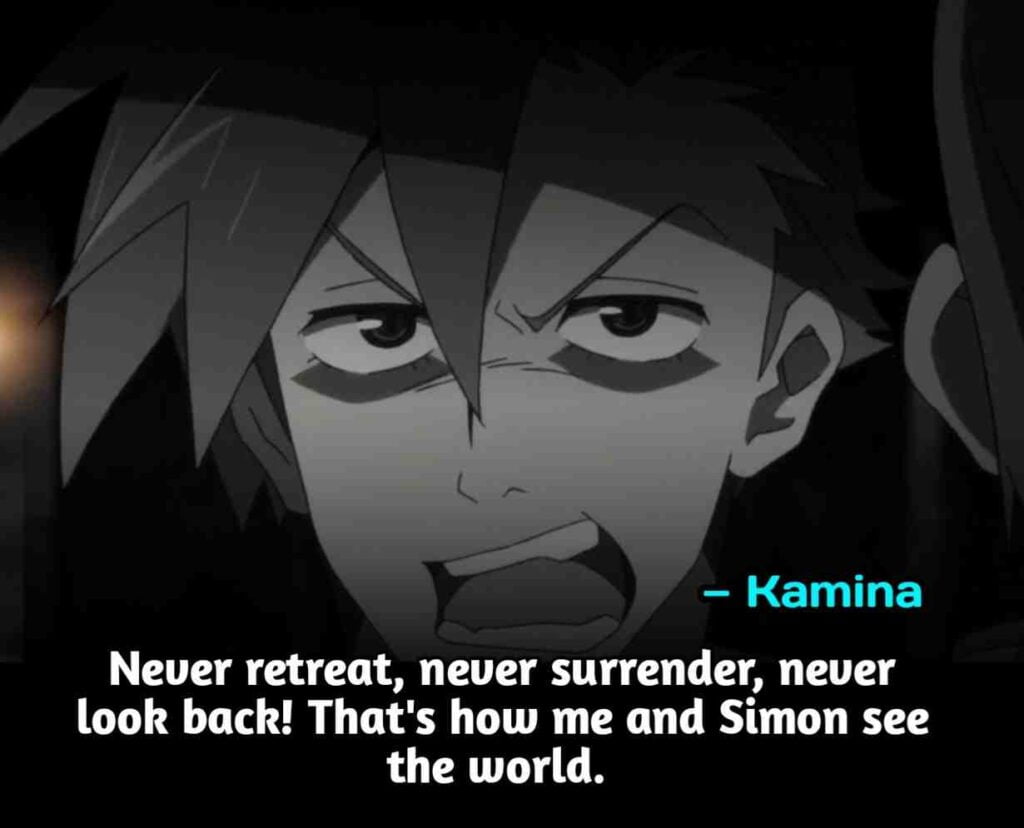 Motivation Kamina quotes 