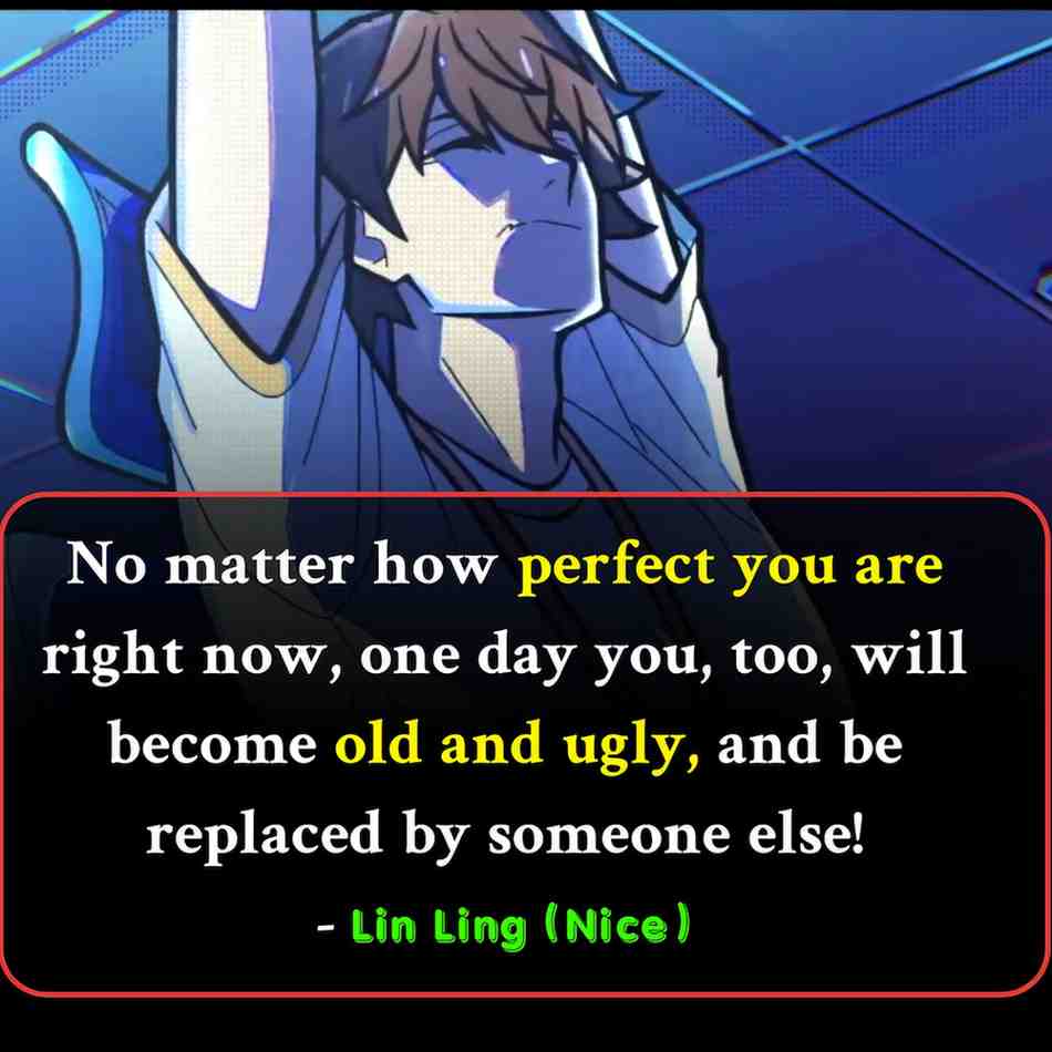 Lin Ling's quote from To Be Hero X