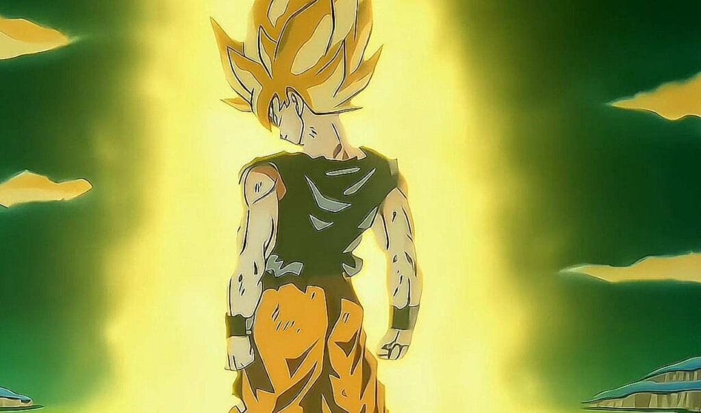 Goku Goes Super Saiyan (Dragon Ball Z)