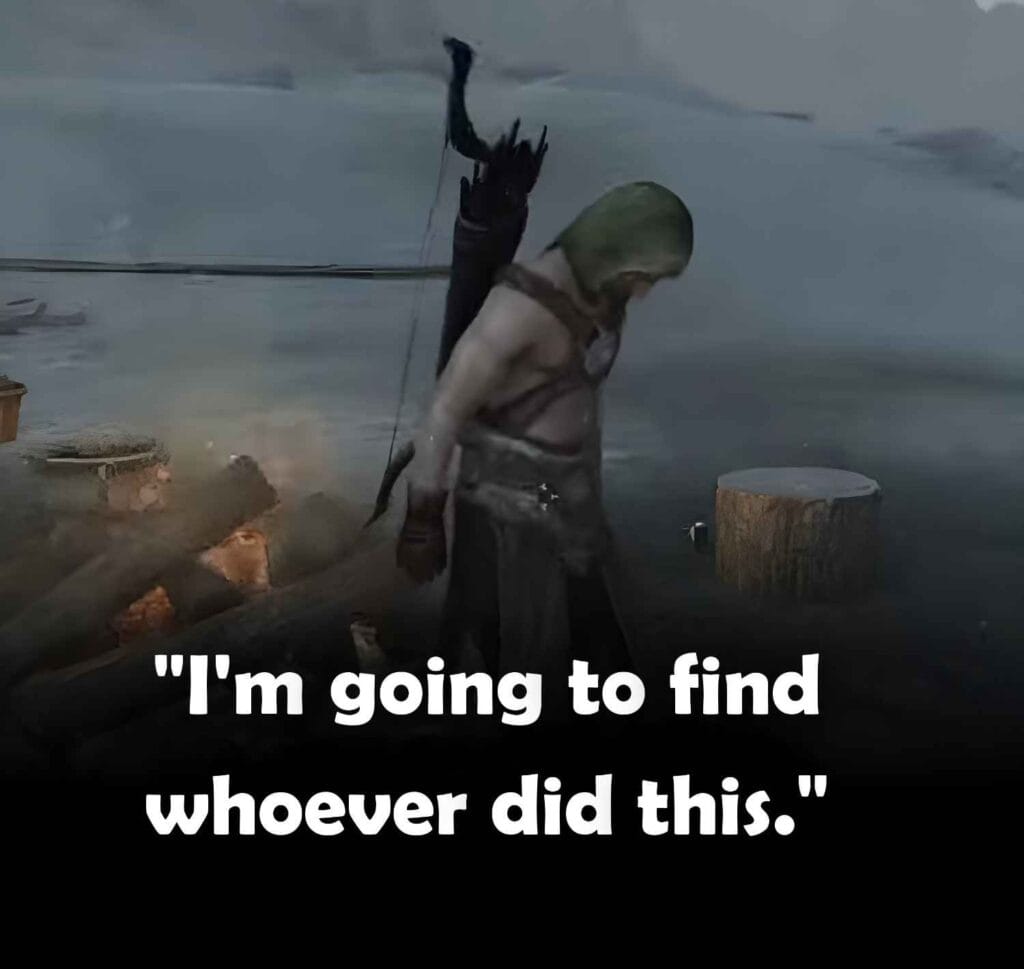 "Im going to find whoever did this" Skyrim quote