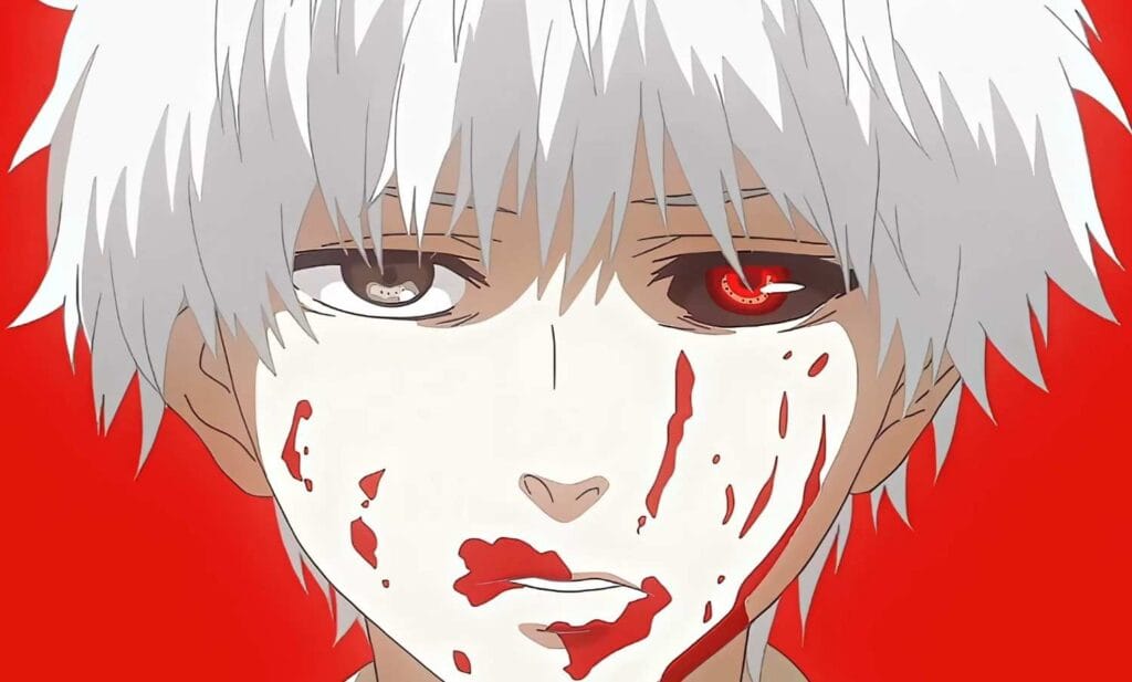Ken Kaneki from Tokyo Ghoul