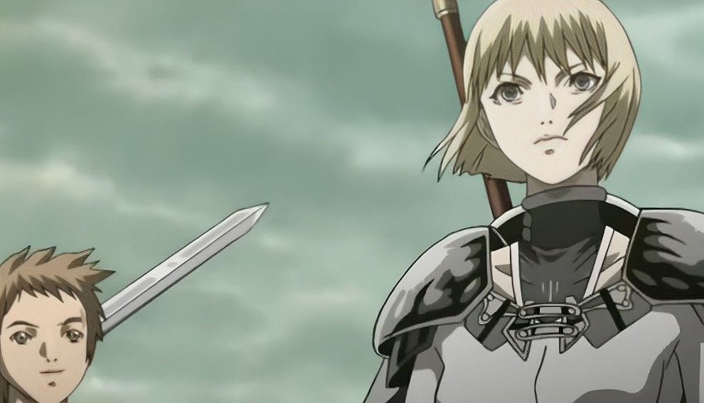 Claymore anime visuals