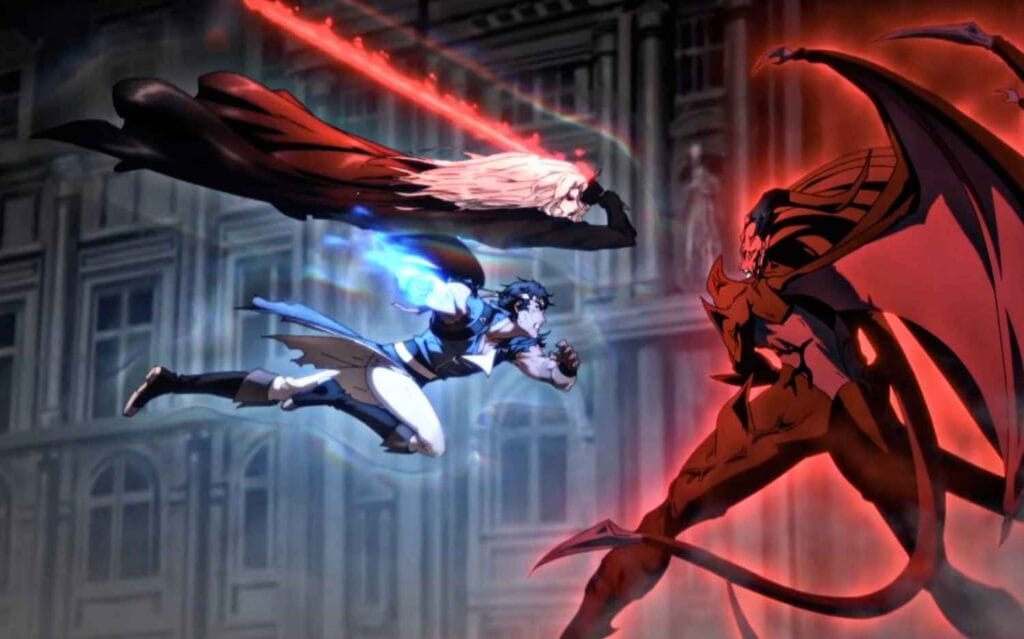 Castlevania anime visuals