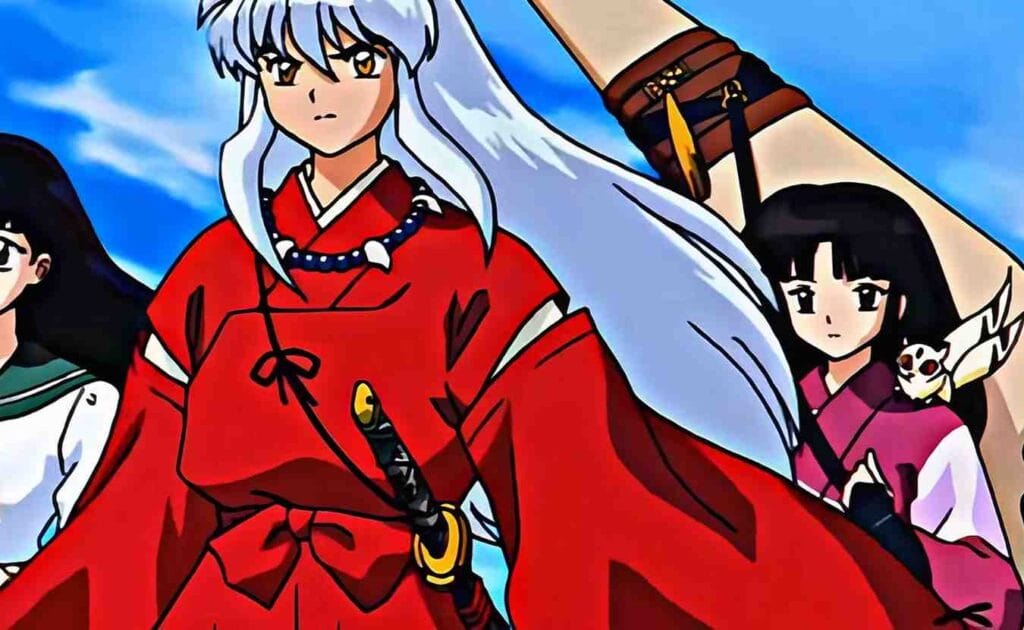 A scene from Inuyasha anime