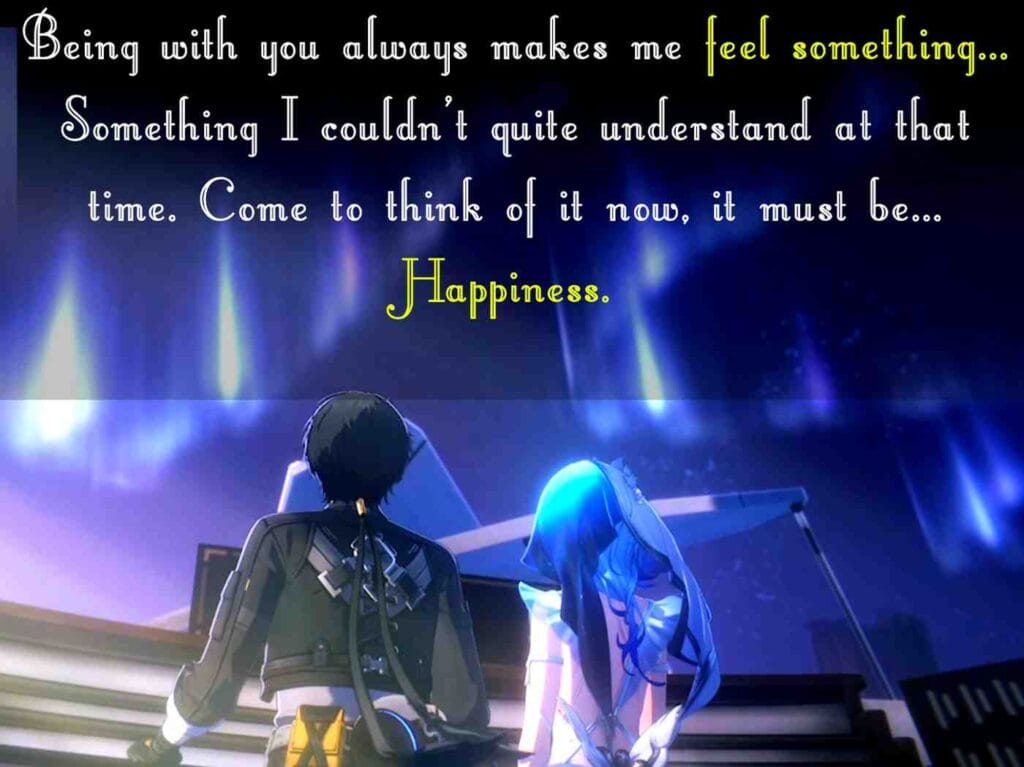 Shorekeeper's quote about happiness