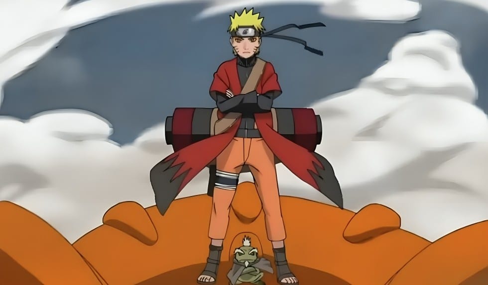 Naruto enters the Konoha During the pain arc.